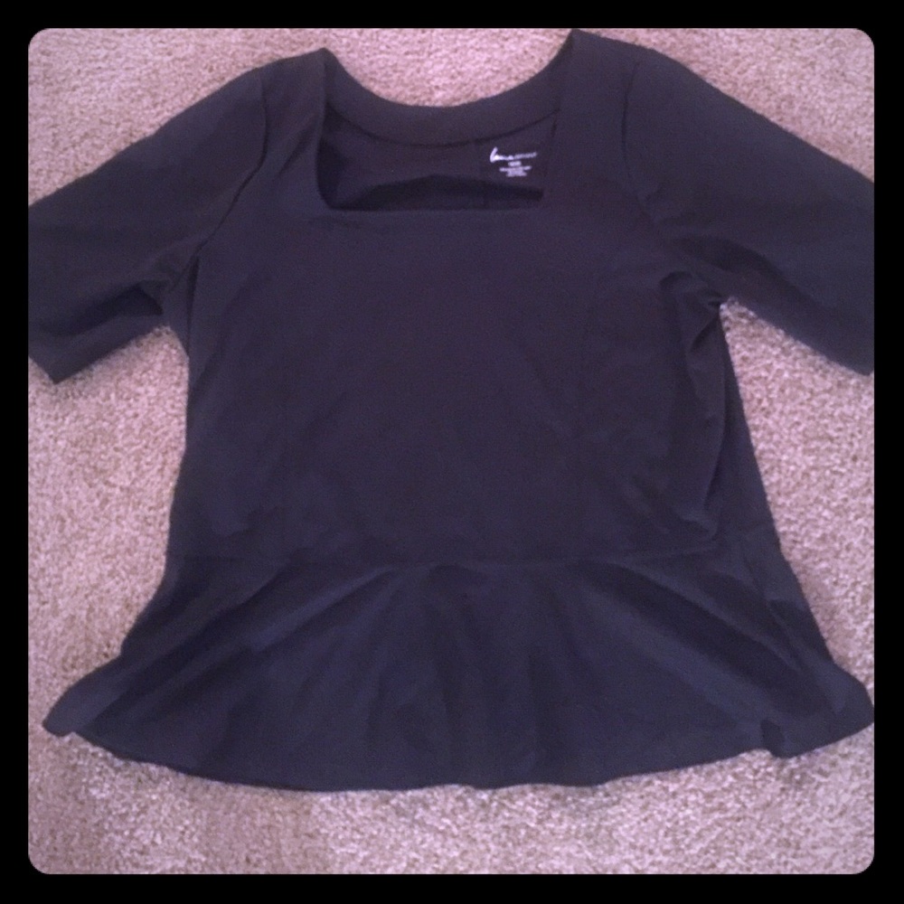 Lane bryant peplum blouse (18/20)